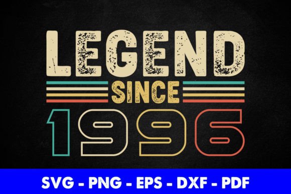 Download Legend Since 1996 Birthday T-Shirt - Premium Resources