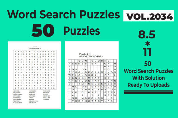 Download Word Search Puzzle Book |2034 - 2034 Collection