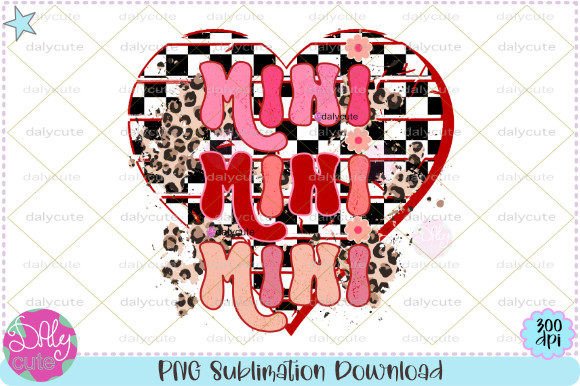 Download Mini Retro Valentines Day PNG, Heart - Premium Bundle