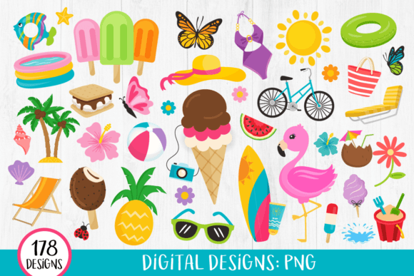 Download Summer Clipart, Pool Party Beach Clipart - Beach clipart Collection