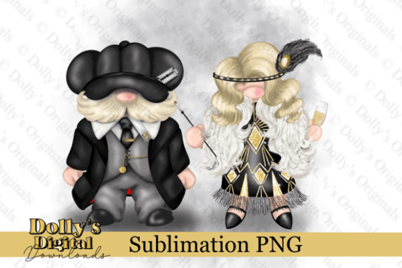 Download 1920’s Flapper Gangster Gonk PNG - 1920 Collection